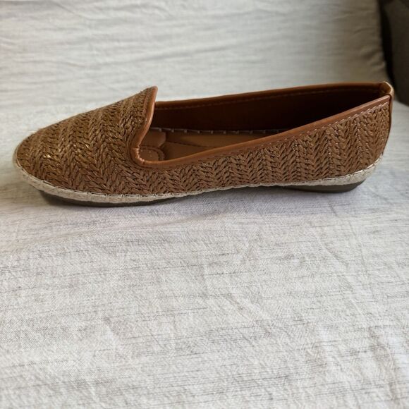 CREPUSCOLO Woven Espadrille Slip on Loafers Size 5.5 EUR 36 Preppy - Picture 9 of 12
